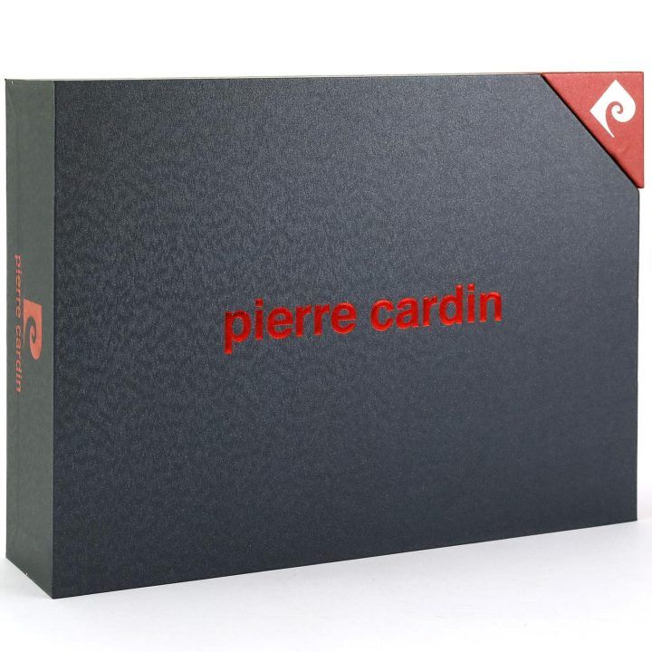 Vyriškas dovanų rinkinys su diržu ir pinigine Pierre Cardin