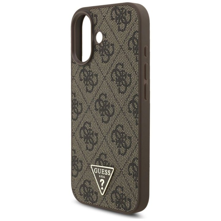 Dėklas telefonui iPhone 17 su MagSafe ruda Guess