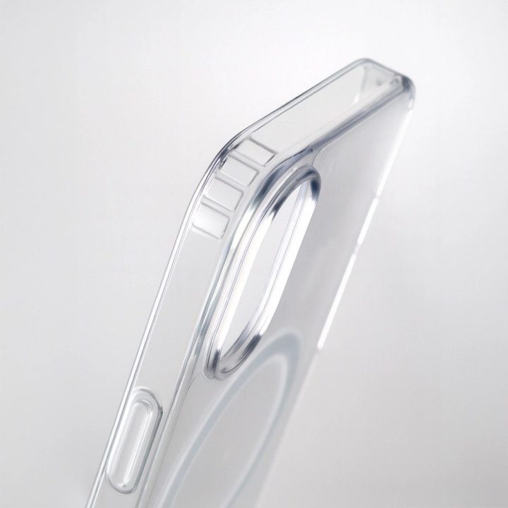 Dėklas telefonui Samsung Galaxy A57 su MagSafe suderinamumu, skaidrus