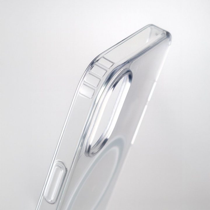 Dėklas telefonui Samsung Galaxy S26 su MagSafe palaikymu permatomas