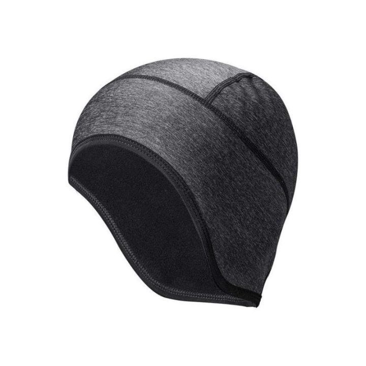 Žieminė dviratininko kepurė po šalmu softshell pilka Rockbros