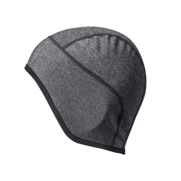 Žieminė dviratininko kepurė po šalmu softshell pilka Rockbros