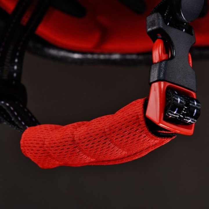 Dviračio šalmas su lempute MTB juodas 57–62 cm Rockbros
