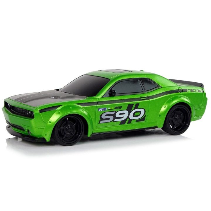 Radijo bangomis valdoma sportinė mašina 1:24 žalia Racing Green
