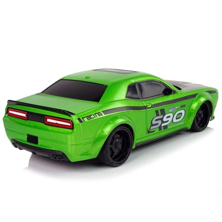 Radijo bangomis valdoma sportinė mašina 1:24 žalia Racing Green