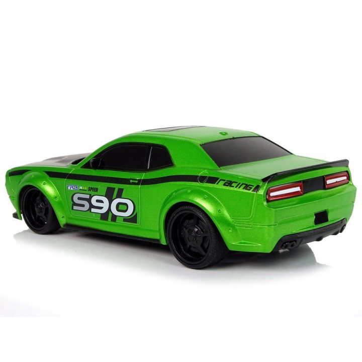 Radijo bangomis valdoma sportinė mašina 1:24 žalia Racing Green