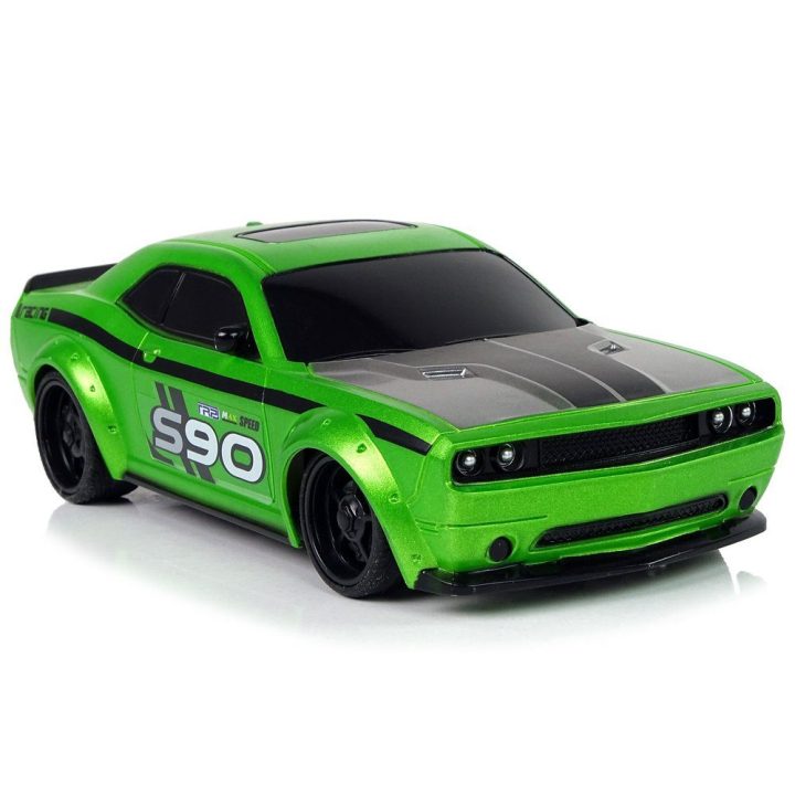 Radijo bangomis valdoma sportinė mašina 1:24 žalia Racing Green
