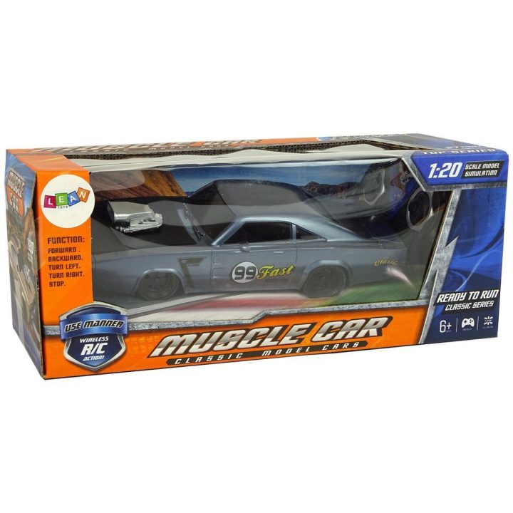 R/C sportinis automobilis 1:20 pilkas Pilot