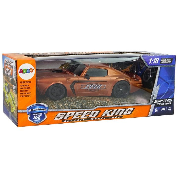 RC sportinis automobilis 1:18 rudos spalvos Champion Pilot
