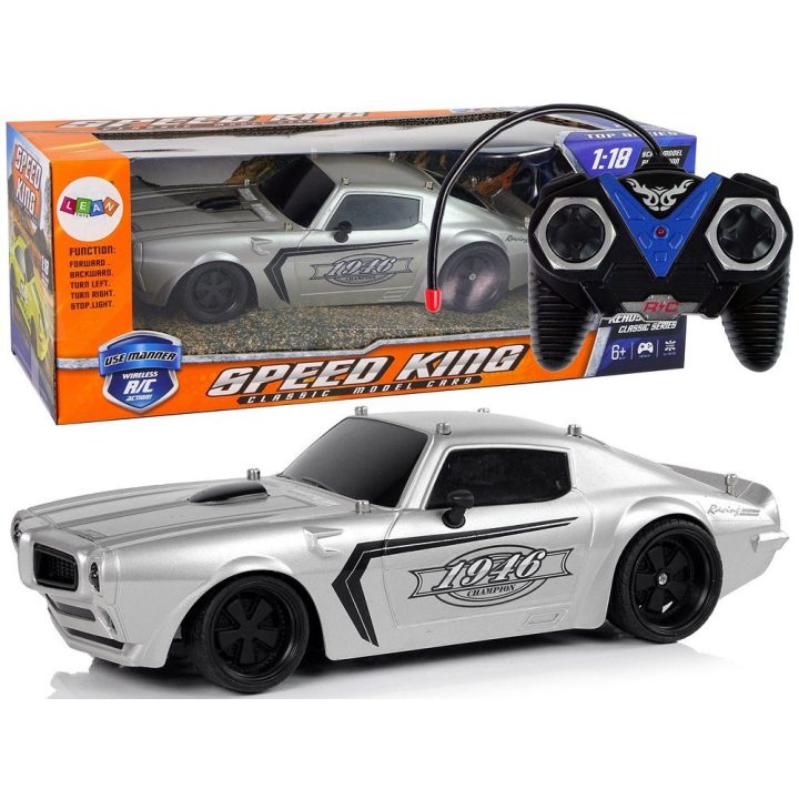 RC sportinis automobilis 1:18 Silver Champion Pilot
