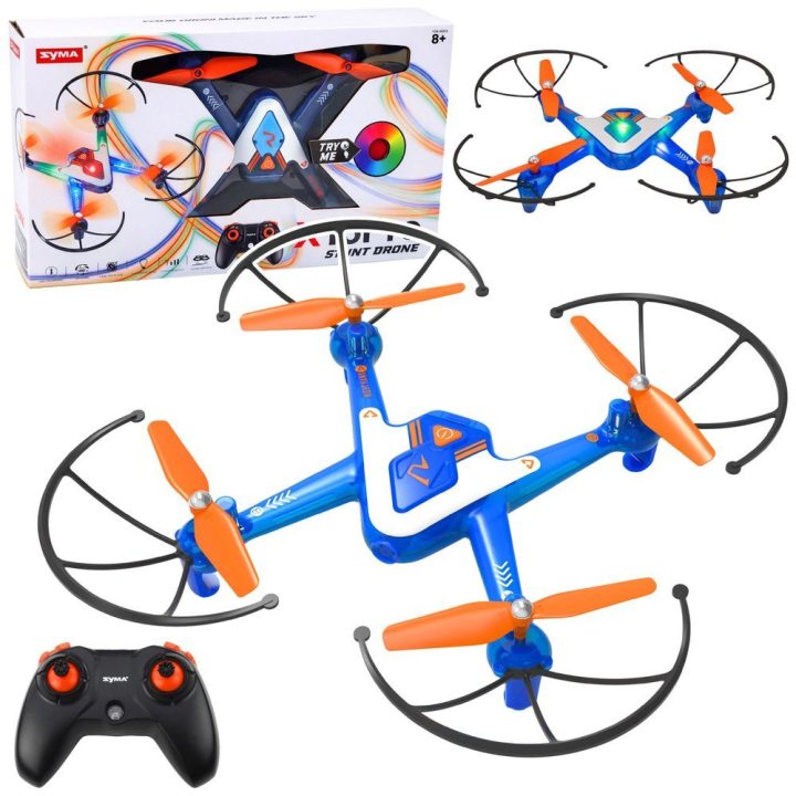 RC dronas X15 PRO su akrobatiniu režimu ir optiniu stabilizavimu