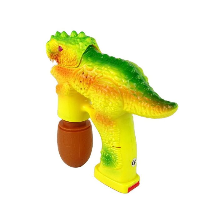 Muilo burbulai dinozauro kiaušinio formos geltoni