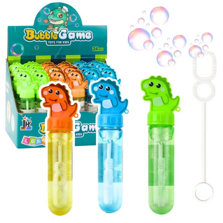 Muilo burbulai su dinozauru, 3 skylučių lazdele, 30 ml