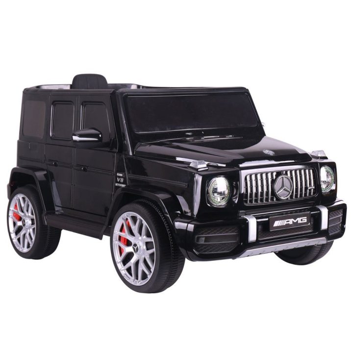 Vaikiškas elektrinis automobilis Mercedes G63 juodas