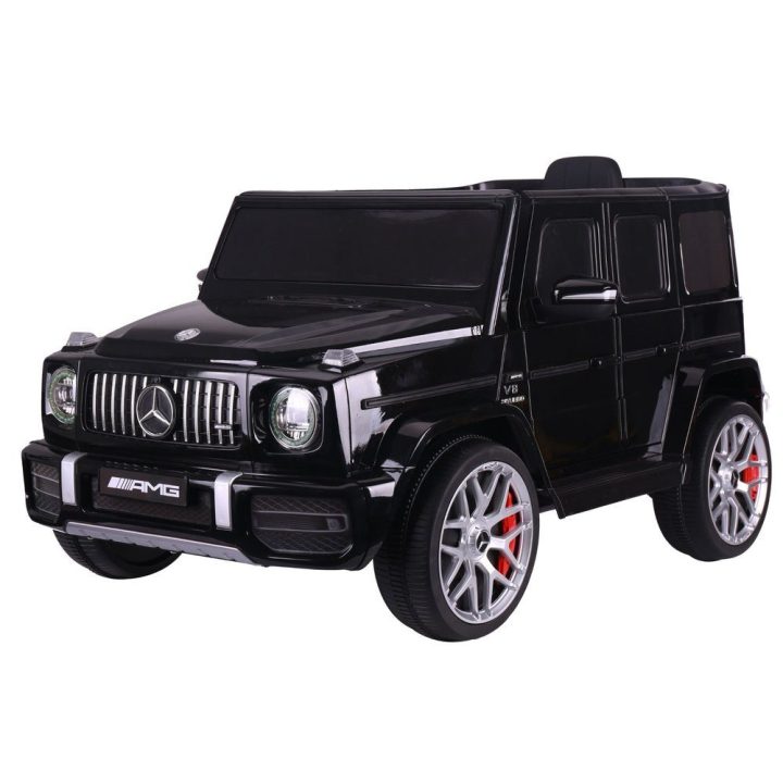 Vaikiškas elektrinis automobilis Mercedes G63 juodas
