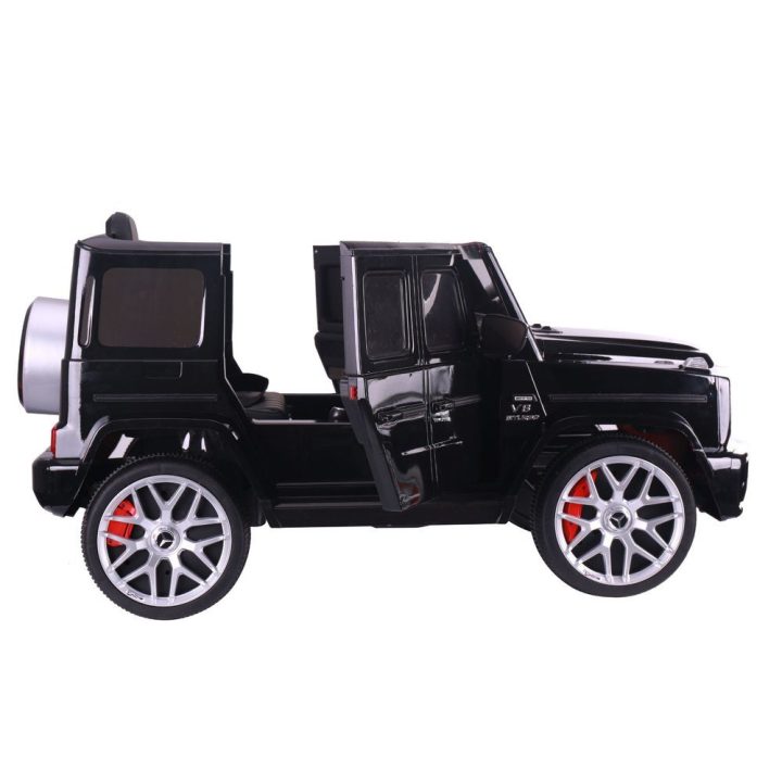 Vaikiškas elektrinis automobilis Mercedes G63 juodas