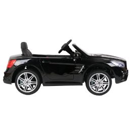 Elektrinis vaikiškas automobilis Mercedes SL500 juodas