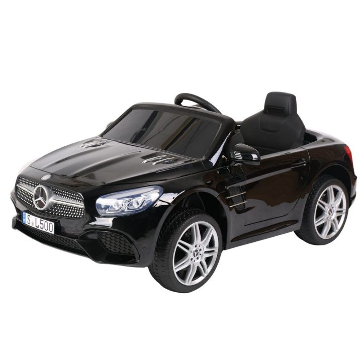 Elektrinis vaikiškas automobilis Mercedes SL500 juodas