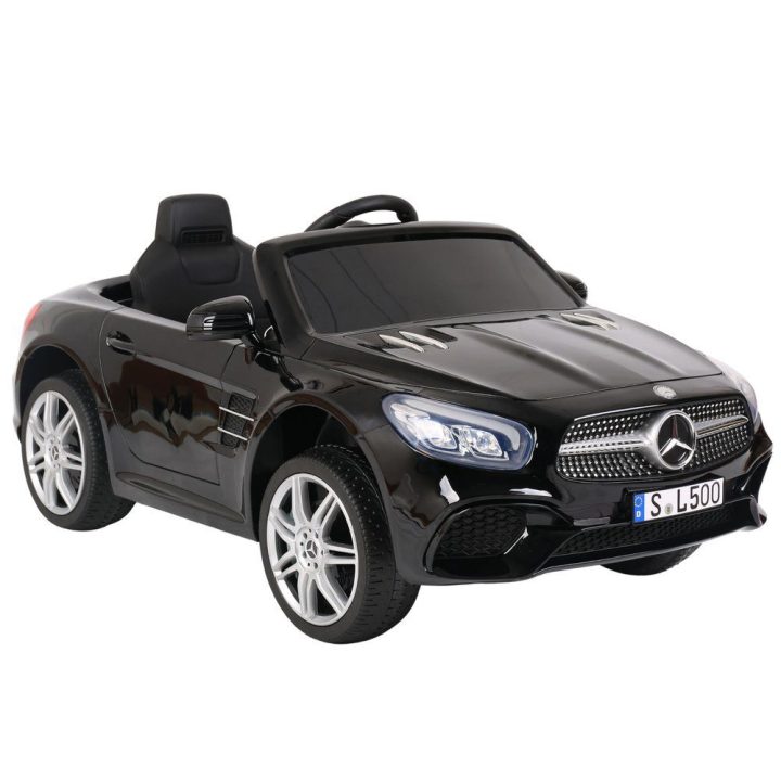 Elektrinis vaikiškas automobilis Mercedes SL500 juodas