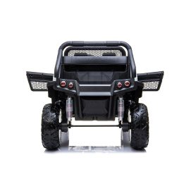 Elektrinis vaikiškas automobilis Mercedes Unimog baltas