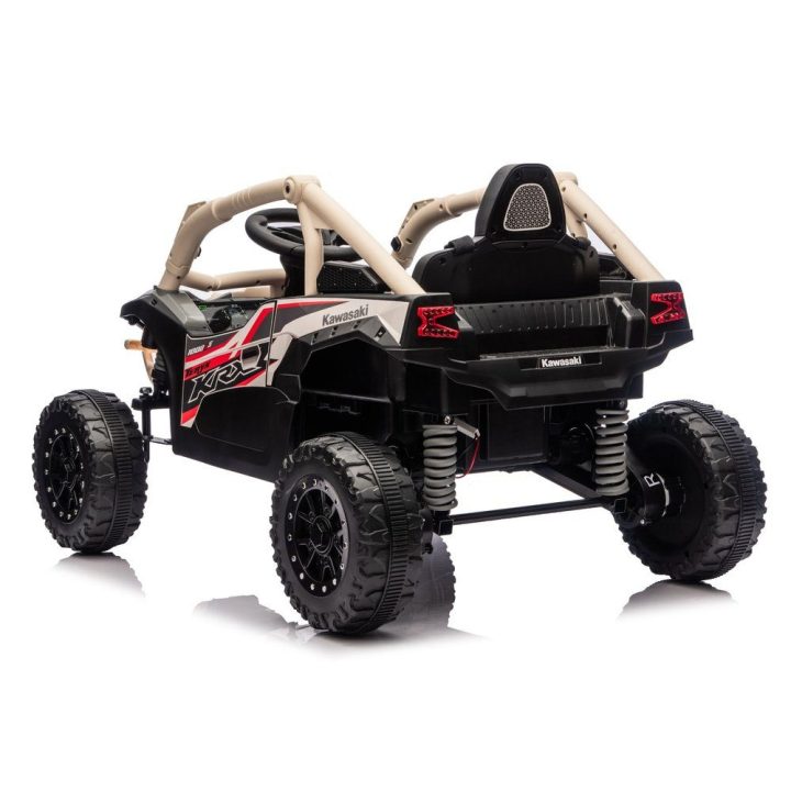 Vaikiškas elektromobilis Kawasaki JS330 24V 5Ah juodas smėlio spalvos