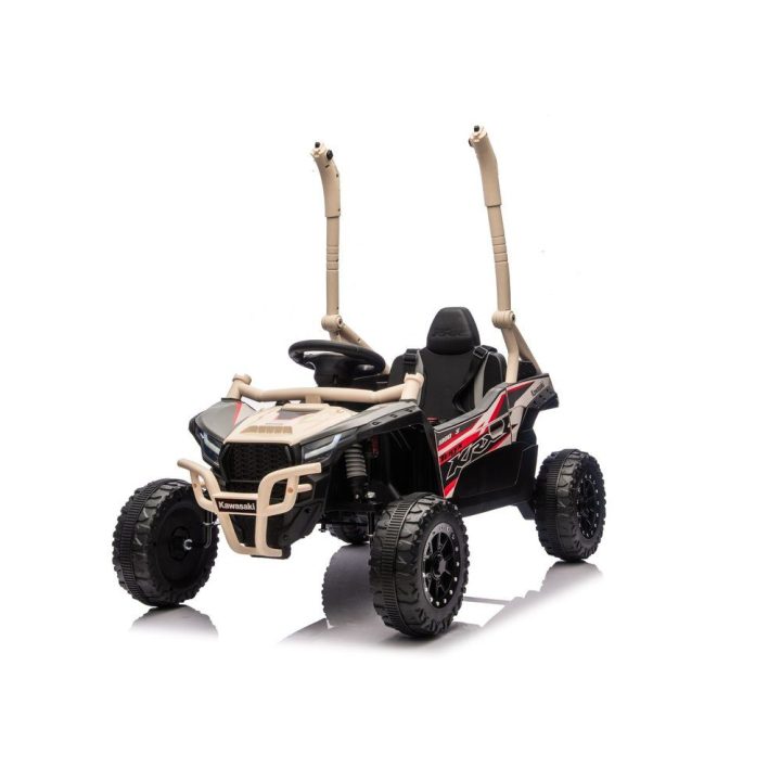 Vaikiškas elektromobilis Kawasaki JS330 24V 5Ah juodas smėlio spalvos
