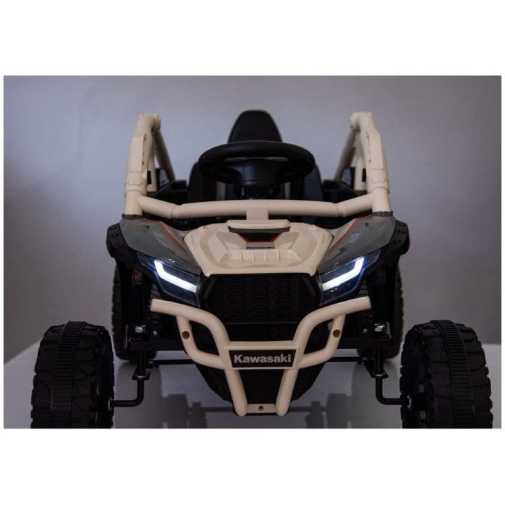 Vaikiškas elektromobilis Kawasaki JS330 24V 5Ah juodas smėlio spalvos
