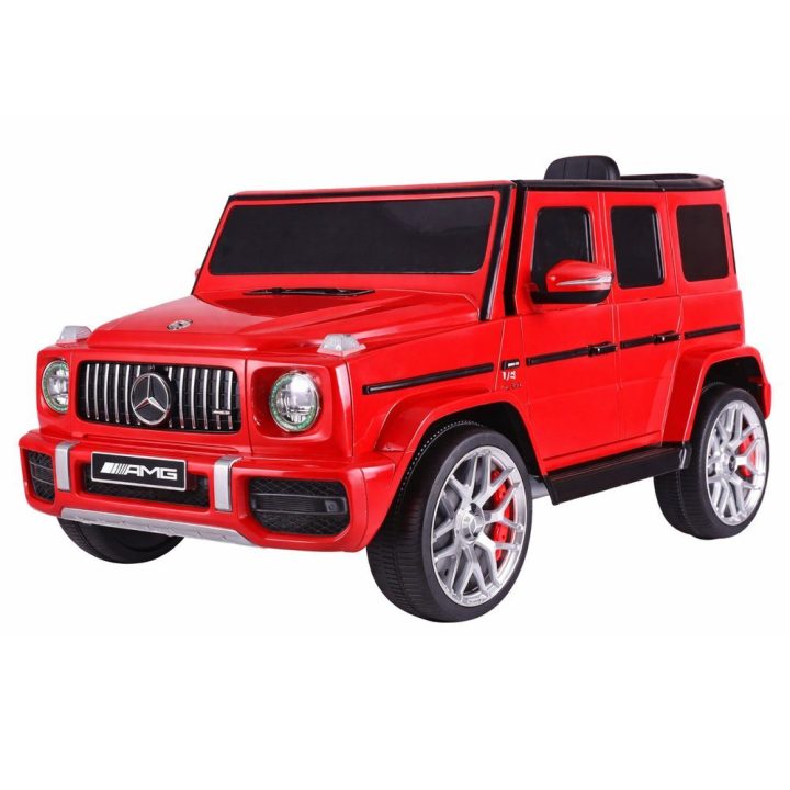 Vaikiška elektrinė mašinėlė Mercedes G63 raudona