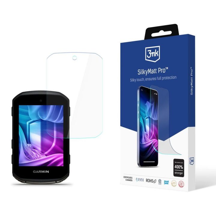 Apsauginė plėvelė Garmin Edge 550 / Edge 850 ekranui matinė Silky Matt Pro
