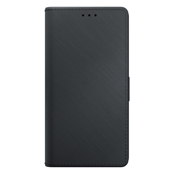 Dėklas telefonui Honor X5C Plus 4G su kortelių skyreliais juodas