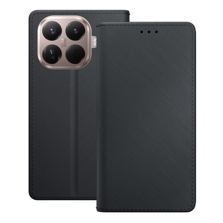 Dėklas telefonui Xiaomi 15T Pro 5G su kortelių skyreliais juodas