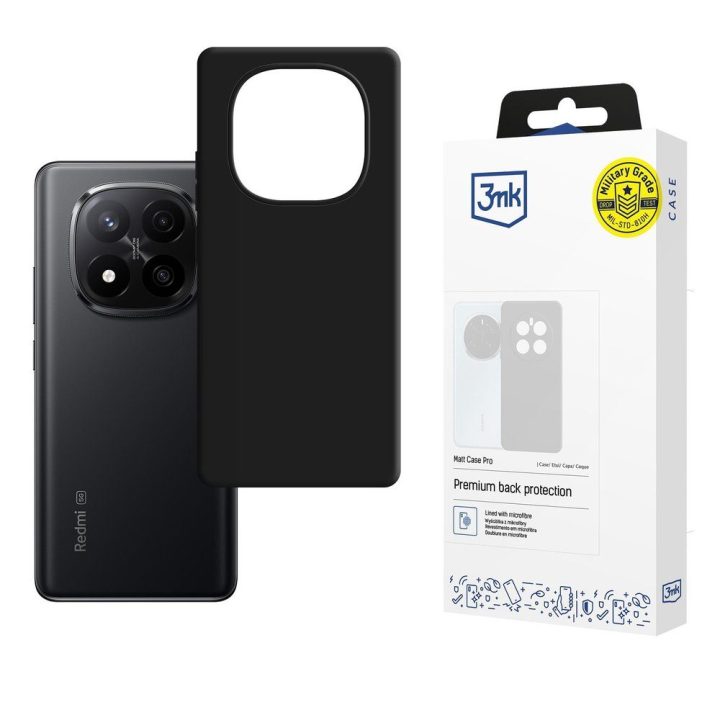 Dėklas telefonui Xiaomi Redmi Note 15 5G juodas