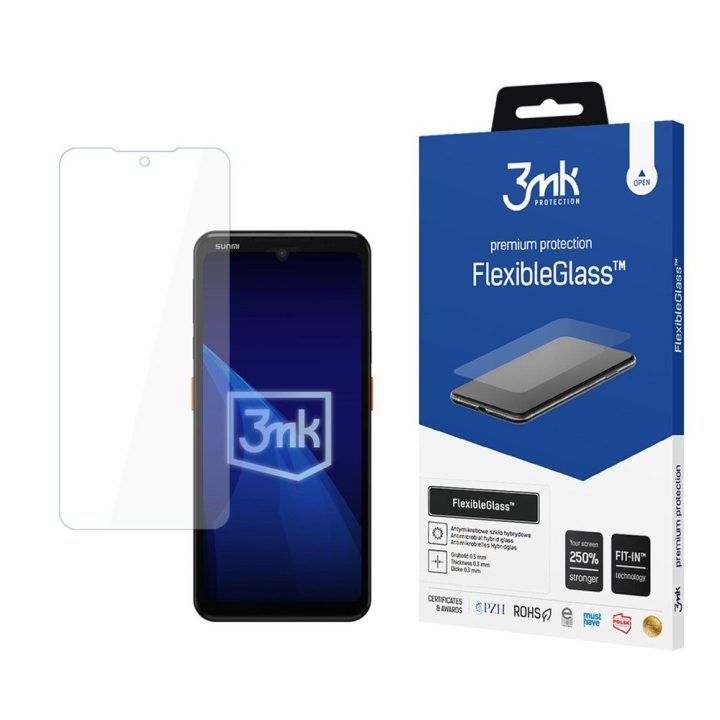 Grūdintas stiklas telefonui SUNMI L3 FlexibleGlass