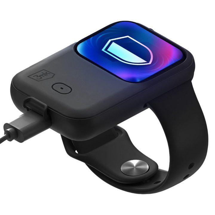 Power bank laikročiui Apple Watch 49 mm 2.5W 1200mAh USB-C juodas
