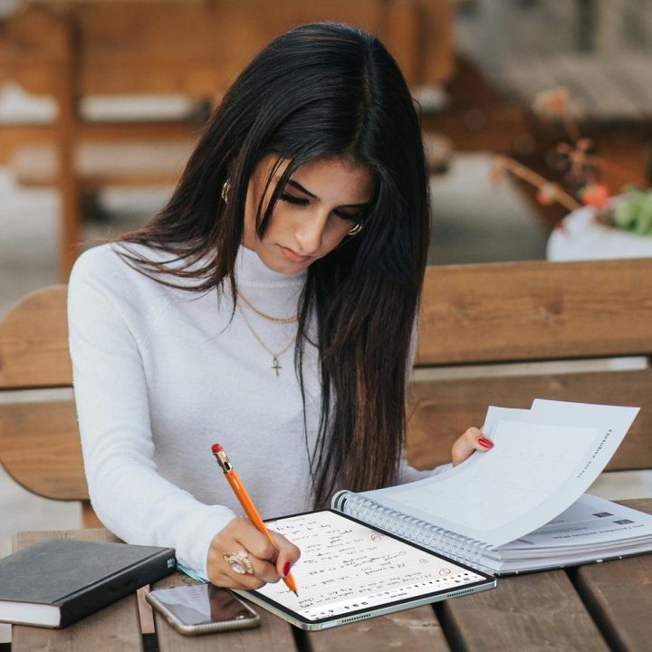iPad rašiklis Metapen Pencil Air8 Pro X oranžinis