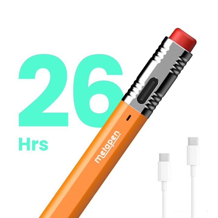 iPad rašiklis Metapen Pencil Air8 Pro X oranžinis