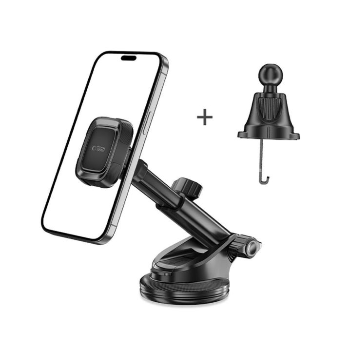 Magnetinis automobilinis telefono laikiklis N59 juodas