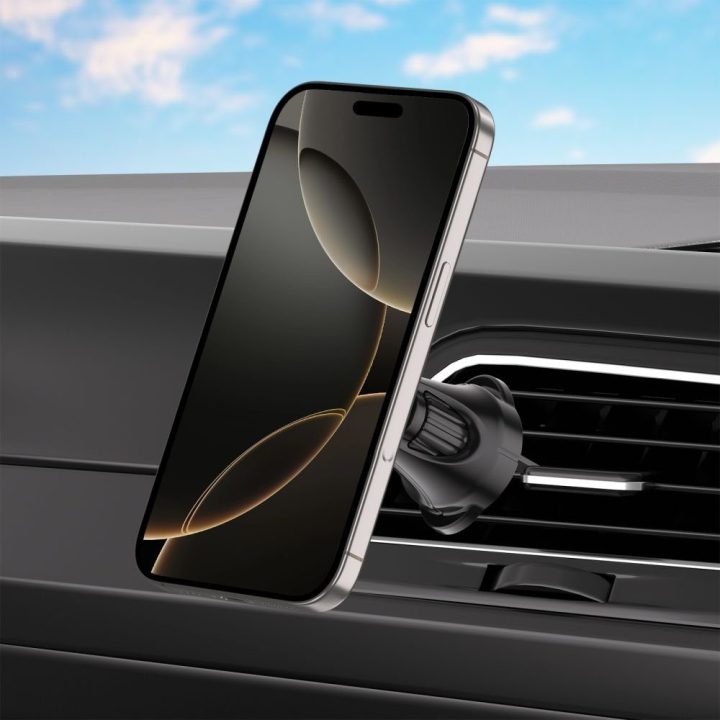 Magnetinis automobilinis telefono laikiklis N59 juodas