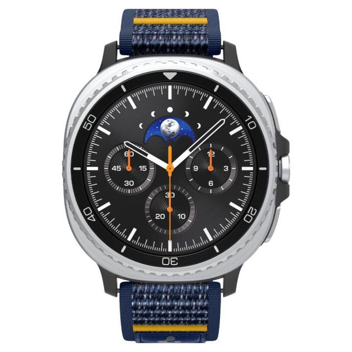 Dirželis Samsung Galaxy Watch 40/44/46 mm tamsiai mėlynas Spigen