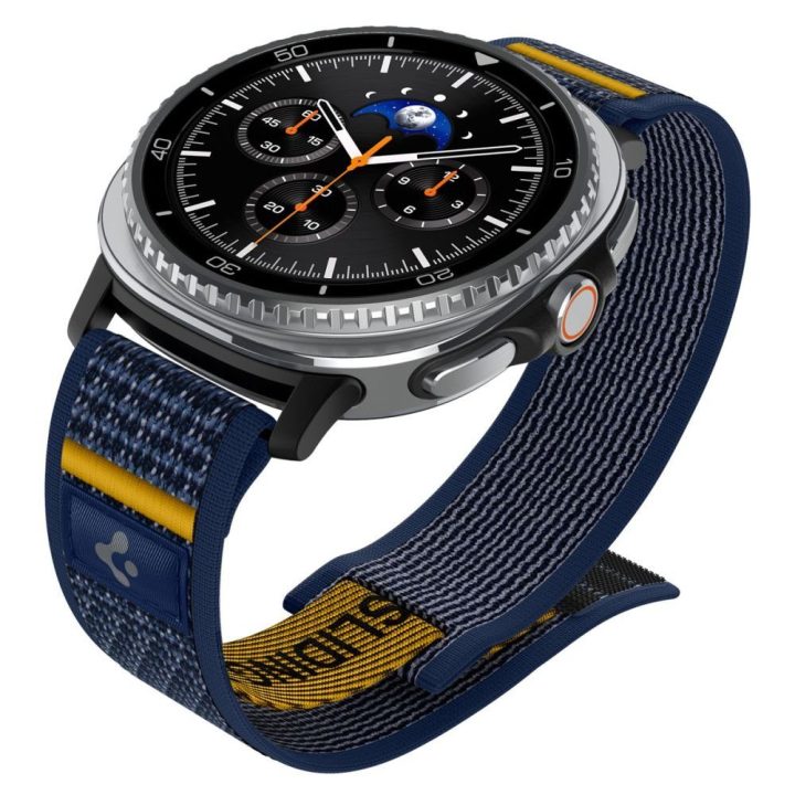 Dirželis Samsung Galaxy Watch 40/44/46 mm tamsiai mėlynas Spigen