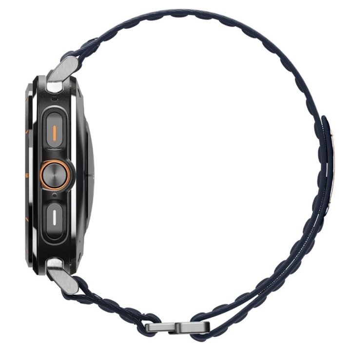 Dirželis Samsung Galaxy Watch Ultra 47 mm laikrodžiui tamsiai mėlynas Spigen