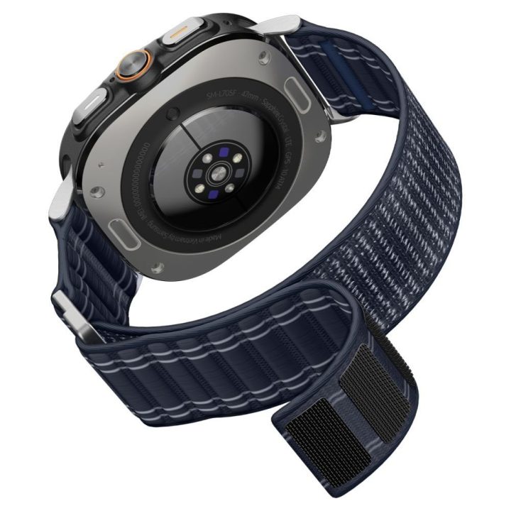 Dirželis Samsung Galaxy Watch Ultra 47 mm laikrodžiui tamsiai mėlynas Spigen