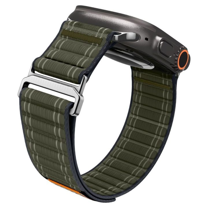 Dirželis Apple Watch 44 / 45 / 46 / 49 mm žalias Spigen