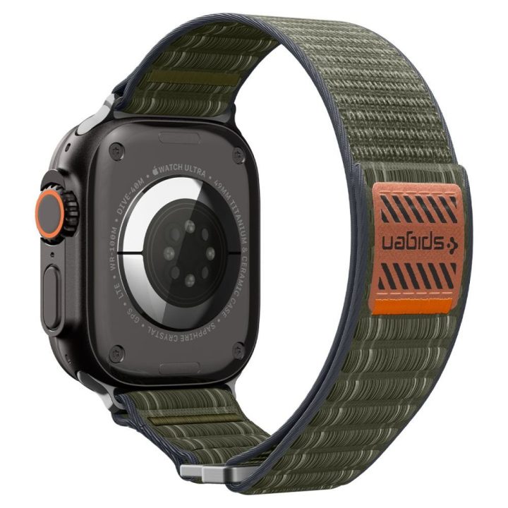 Dirželis Apple Watch 44 / 45 / 46 / 49 mm žalias Spigen