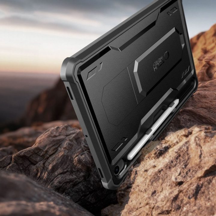 Dėklas planšetei Samsung Galaxy Tab S9 Kevlar Pro juodas