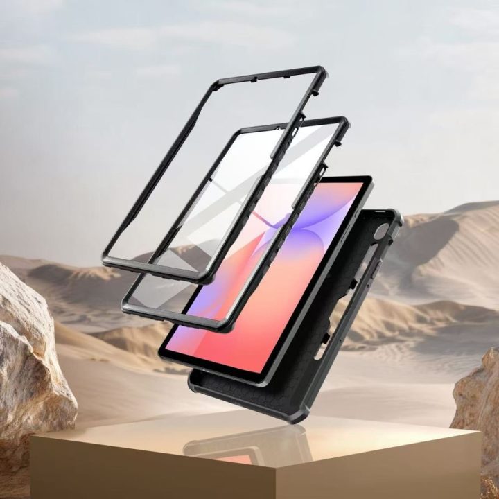 Dėklas planšetei Samsung Galaxy Tab S9 Kevlar Pro juodas