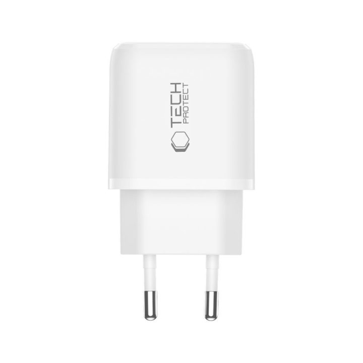 Telefono įkroviklis 45 W su USB-A ir USB-C