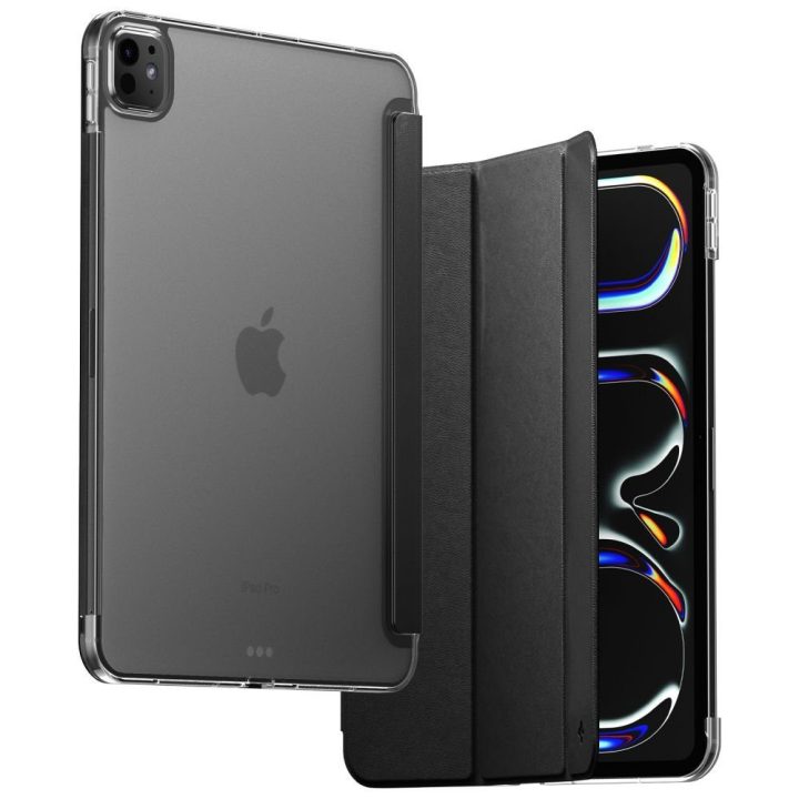 Dėklas iPad Pro 11” (2024/2025) Spigen Liquid Air Folio juodas