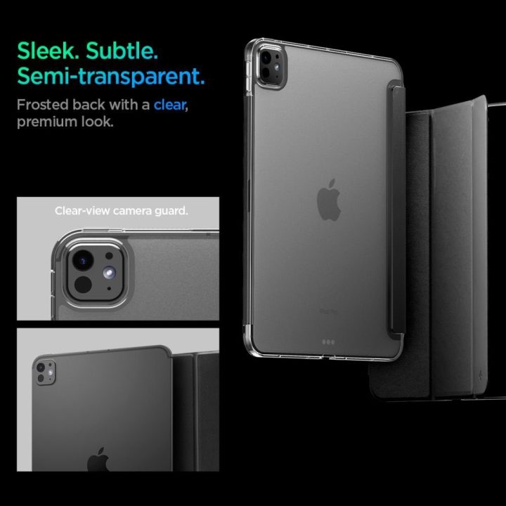 Dėklas iPad Pro 11” (2024/2025) Spigen Liquid Air Folio juodas