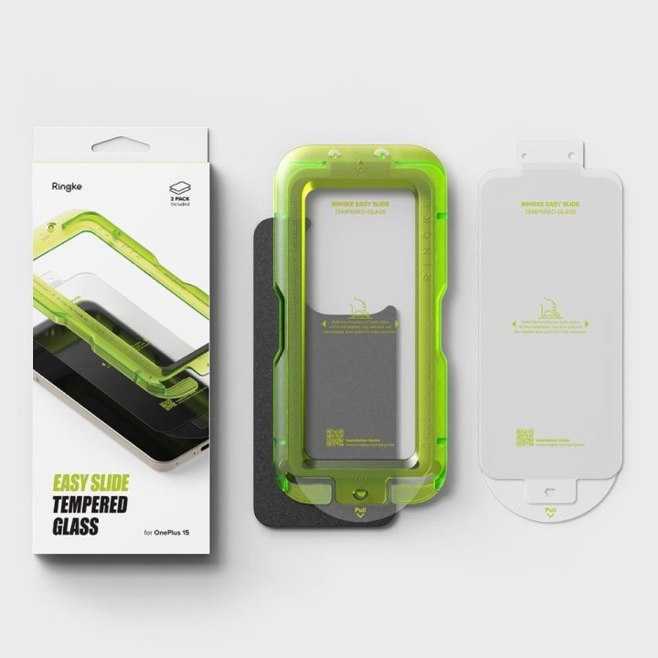 Grūdintas stiklas telefonui OnePlus 15 (2 vnt.) Ringke